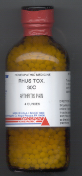 Click for details about Rhus Tox      30C 4 oz bottle of 2,720 pellets