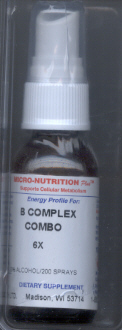 Click for details about B Vitamin Complex 6X 1 oz spray 