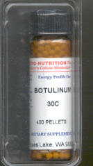Click for details about Botulinum 30C 400 pellets