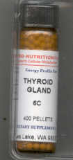 Click for details about Thyroid Gland 6C 400 pellets