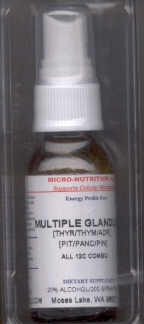 Click for details about Multiple Glandular Support  12C 1 oz spray