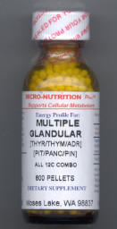 Click for details about Multiple Glandular Support 12C 1 oz pellets