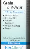 Click for details about Grain and Wheat Allergy Treatment