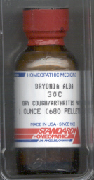 Click for details about Bryonia            30C  1 oz bottle with 680 pellets