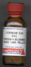 Click for details about Lycopodium  30C  for liver support 1 oz pellets