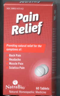 Click for details about Pain Relief  60 tablets