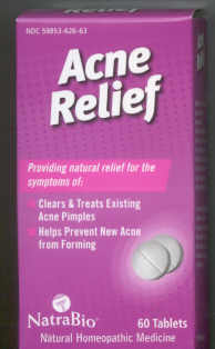 Click for details about Acne Relief  60 Tablets