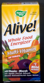 Click for details about Alive! Whole Food Energizer 90 Capsules