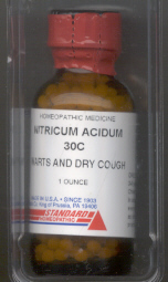 nitricum acidum side effects