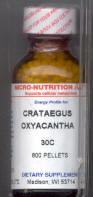 Click for details about Crataegus 30C 800 pellets