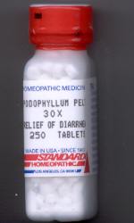 Click for details about Podophyllum  30X  250 tablets