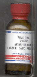 Click for details about Rhus Tox 200C 1 oz with 680 pellets	