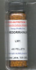 Click for details about Medorrhinum 1LM 400 pellets