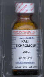 Click for details about Kali Bichromicum  200C 1 oz with 680 pellets