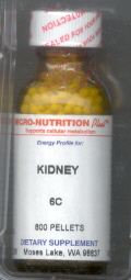 Click for details about Kidney 6C  1 oz  pellets