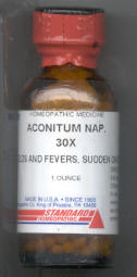 Click for details about Aconite 30X 1 oz pellets
