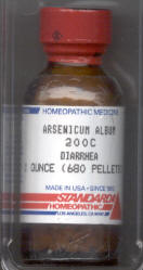 Click for details about Arsenicum Album  200C economy 1 oz with 680 pellets