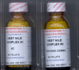 Click for details about West Nile Virus Set with Complex 1 and 2, 1600 pellets