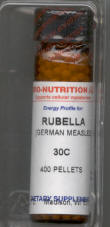 Click for details about Rubella German Measles 30C 400 pellets
