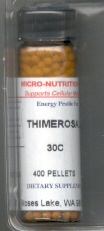 Click for details about Thimerosal 30C 400 pellets