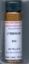 Click for details about Lyssinum 30C 400 pellets