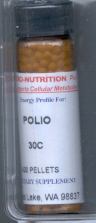 Click for details about Poliomyelitis Polio 30C 400 pellets