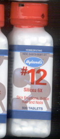 Click for details about #12 Silicea - Silica   6X  1000 tablets 18% off SALE!