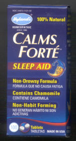 Click for details about Calms Forte 100 tablets for a calm relaxed night
