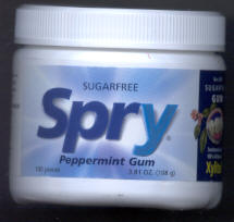 Click for details about Peppermint Gum Sugar Free Xylitol 100 pieces