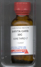 baryta carbonica