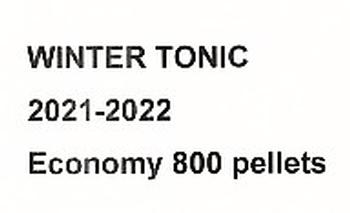 Click for details about Winter Tonic 2021-2022 economy 800 pellets