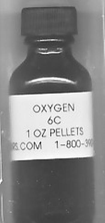 Click for details about Oxygen 6C economy 1 oz 800 pellets