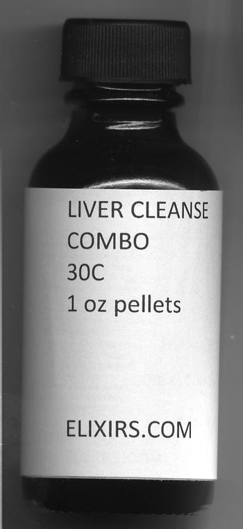 Click for details about Liver Cleanse Combo 30C economy 1 oz 800 pellets 