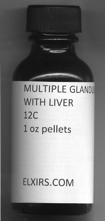 Click for details about Multiple Glandular with Liver 12C economy 800 pellets