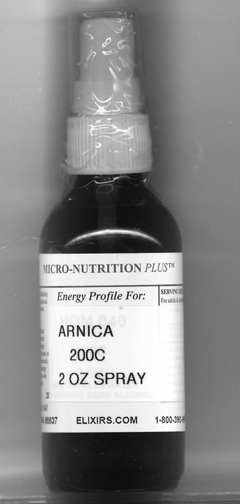 Click for details about Arnica 200C large 2 fluid oz spray top