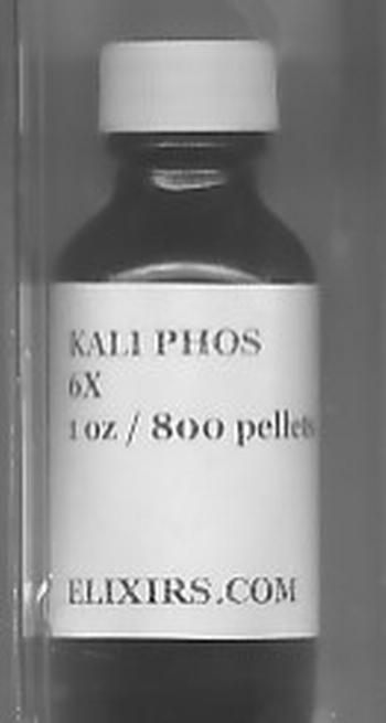Click for details about Kali Phos #6 Cell Salt  6X economy 1 oz with 800 pellets 15% SALE