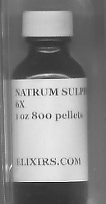 Click for details about Natrum Sulphur #11 Cell Salt 6X economy  1 oz with 800 pellets 15% SALE