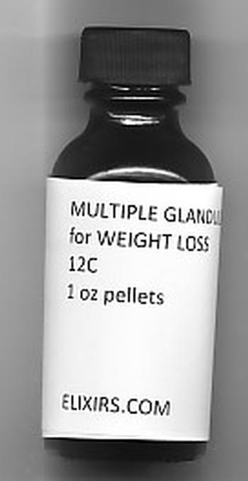 Click for details about Multiple Glandular for Weight Loss Combo 12C economy 1 oz 800 pellets