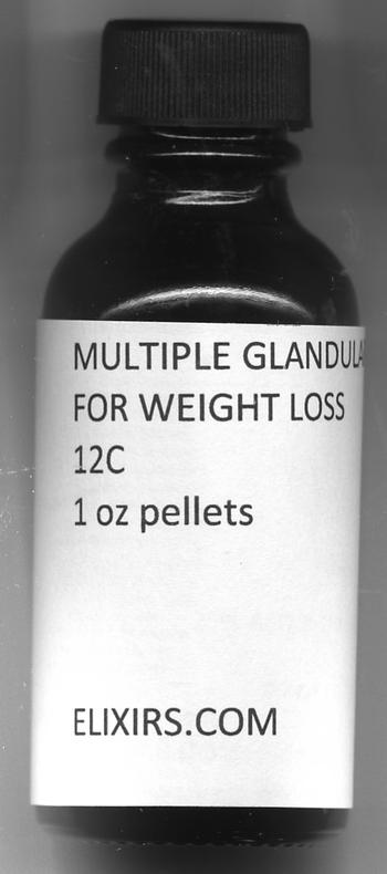 Click for details about Multiple Glandular for Weight Loss Combo 12C economy 1 oz 800 pellets