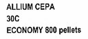 Click for details about Allium Cepa 30C economy 1 oz 800 pellets 10% SALE