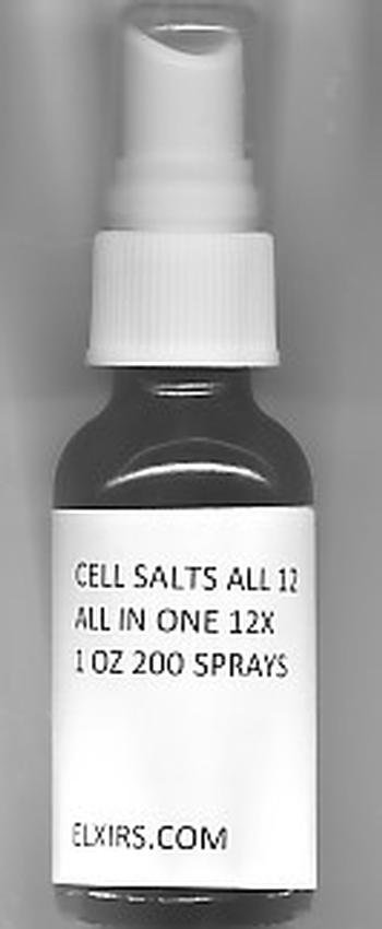 Click for details about 12 Cell Salts All In One 12X 1 oz spray 15% SALE