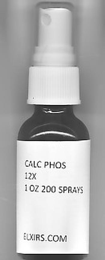 Click for details about Calcarea Phosphate Calc Phos #2 Cell Salt 12X 1 oz spray