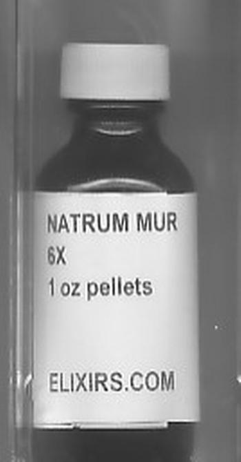 Click for details about #9 Natrum Mur Cell Salt 6X economy 1 oz with 800 pellets 15% SALE