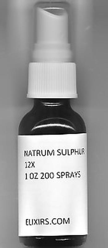 Click for details about Natrum Sulphur Natrum Sulphate #11 Cell Salt 12X 1 oz spray