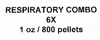 Click for details about Respiratory Combo 6X economy 1 oz 800 pellets 15% SALE