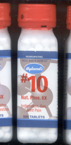 Click for details about Natrum Phosphate #10 6X  500 tablets